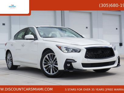 Used 2021 INFINITI Q50 Luxe w/ Cargo Package