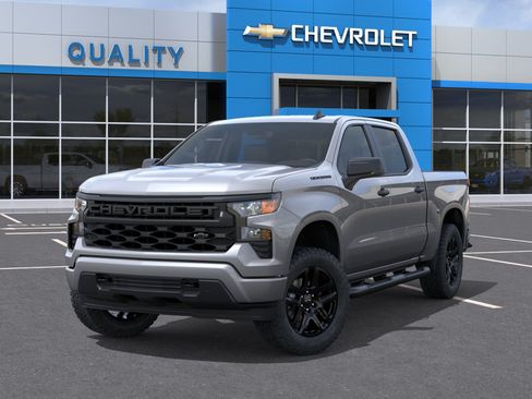 New 2026 Chevrolet Silverado 1500 Custom w/ Turbomax Blackout Package RWD image 6