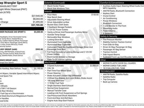 Used 2018 Jeep Wrangler Sport image 5