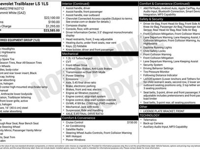 Certified 2023 Chevrolet TrailBlazer LS