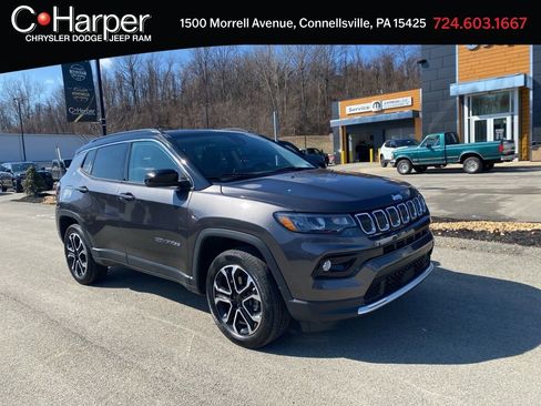 Used 2022 Jeep Compass Limited w/ Sun and Sound Group image 1