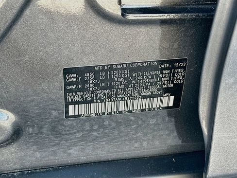 Certified 2024 Subaru Outback Limited AWD/4WD image 32