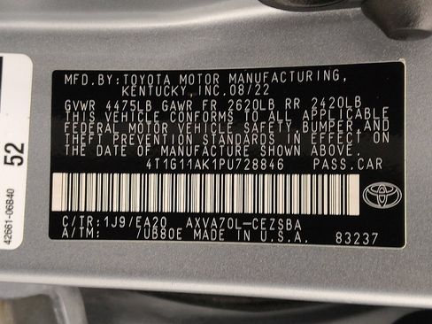 Used 2023 Toyota Camry SE FWD image 33