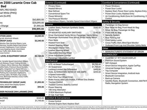 Used 2024 RAM 2500 Laramie w/ Night Edition AWD/4WD image 29