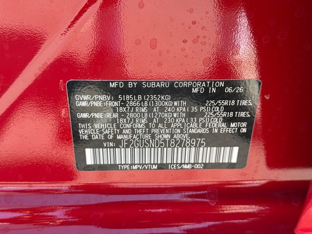 New 2026 Subaru Crosstrek 2.5i Limited AWD/4WD image 25