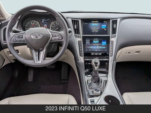 Used 2023 INFINITI Q50 Luxe w/ Cargo Package RWD image 11