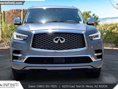 Used 2019 INFINITI QX80 Luxe w/ Proassist Package AWD/4WD image 3