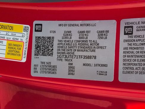New 2026 GMC Sierra 3500 SLE w/ SLE Convenience Package AWD/4WD image 26