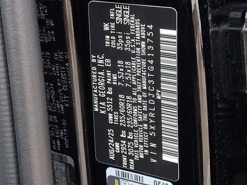 New 2026 Kia Sorento S w/ S Panoramic Sunroof Package image 19