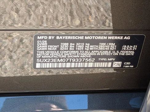 New 2026 BMW X7 xDrive40i w/ M Sport Package image 19