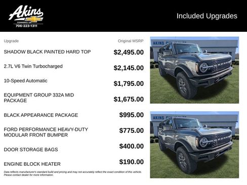 Used 2025 Ford Bronco Badlands AWD/4WD image 3