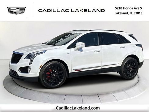 New 2025 Cadillac XT5 Sportv w/ LPO, Red Accent Package image 1