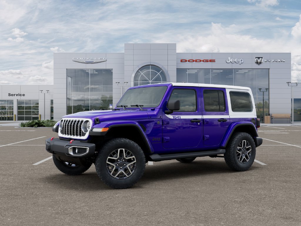 New 2026 Jeep Wrangler Unlimited Sahara w/ Whitecap Package AWD/4WD image 2