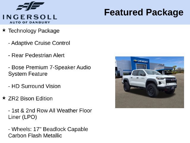 Used 2025 Chevrolet Colorado ZR2 w/ ZR2 Bison Edition AWD/4WD image 15