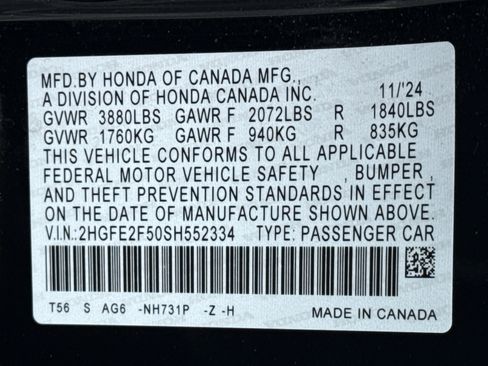Used 2025 Honda Civic Sport image 32