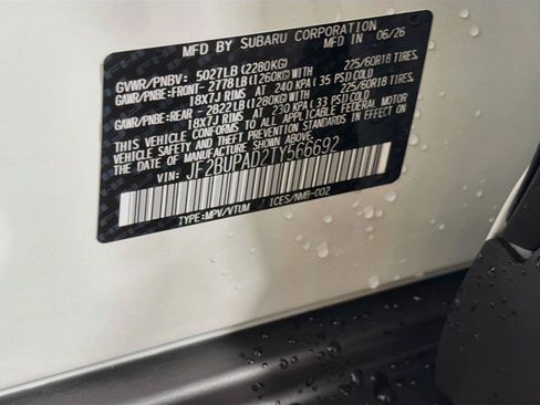 New 2026 Subaru Outback Premium AWD/4WD image 38