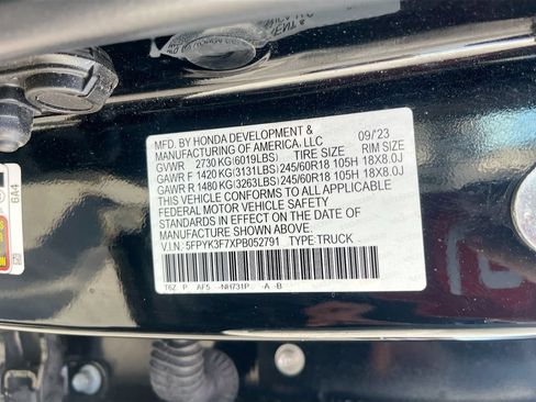 Used 2023 Honda Ridgeline RTL-E image 33