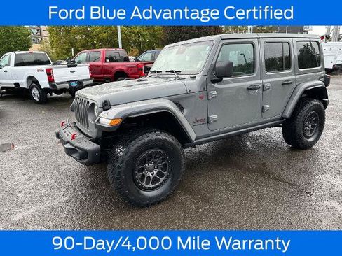 Used 2023 Jeep Wrangler Unlimited Rubicon w/ Xtreme 35 Tire Package AWD/4WD image 3