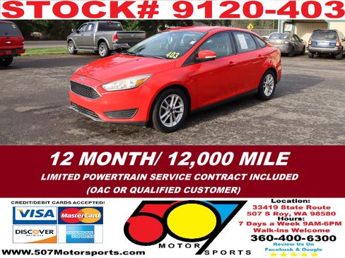 Used 2016 Ford Focus SE image 2