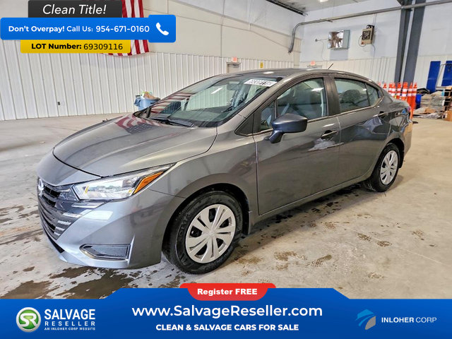 Used 2025 Nissan Versa S w/ Trunk Package FWD image 1