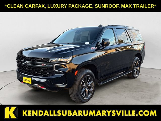 Used 2021 Chevrolet Tahoe Z71 w/ Luxury Package AWD/4WD image 1