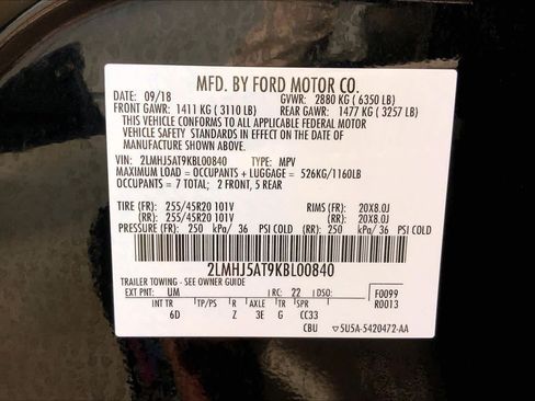 Used 2019 Lincoln MKT AWD image 36
