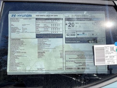 New 2026 Hyundai Santa Cruz XRT image 14