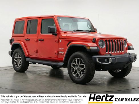 Used 2025 Jeep Wrangler Sahara image 1