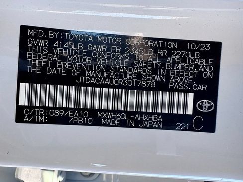 Used 2024 Toyota Prius Limited FWD image 43