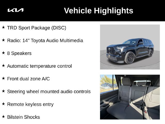 Used 2025 Toyota Sequoia SR5 w/ TRD Sport Package AWD/4WD image 5