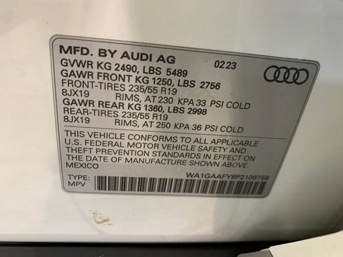 Used 2023 Audi Q5 2.0T Premium w/ Convenience Package AWD/4WD image 65