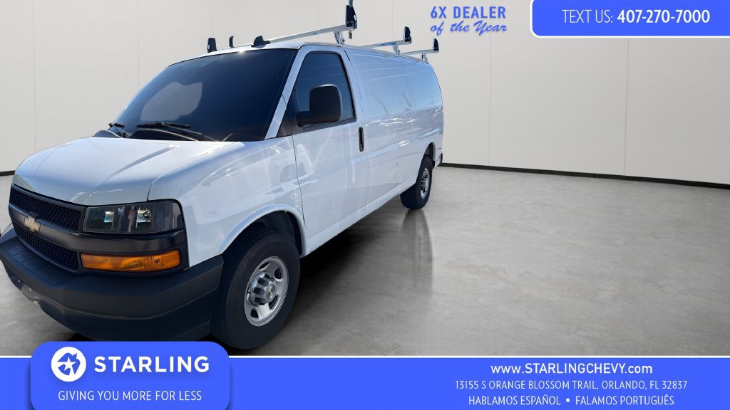 Used 2025 Chevrolet Express 2500 w/ Driver Convenience Package RWD image 1