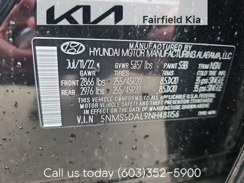 Used 2022 Hyundai Santa Fe Calligraphy image 40