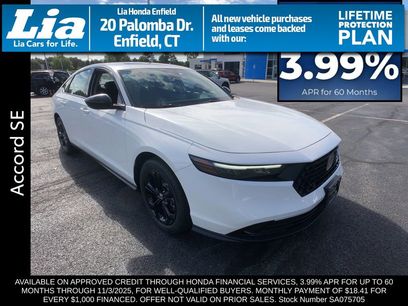 New 2025 Honda Accord SE
