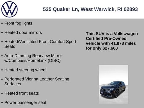 Certified 2023 Volkswagen Tiguan SEL R-Line AWD/4WD image 19