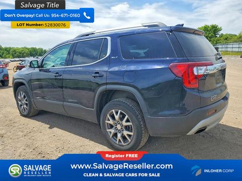Used 2021 GMC Acadia SLT w/ Technology Package AWD/4WD image 3