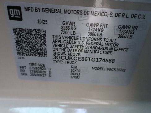 New 2026 Chevrolet Silverado 1500 Custom Trail Boss image 19