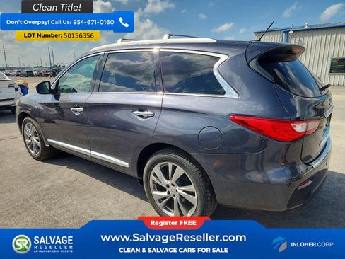 Used 2014 INFINITI QX60 Luxe w/ Deluxe Touring Package AWD/4WD image 3