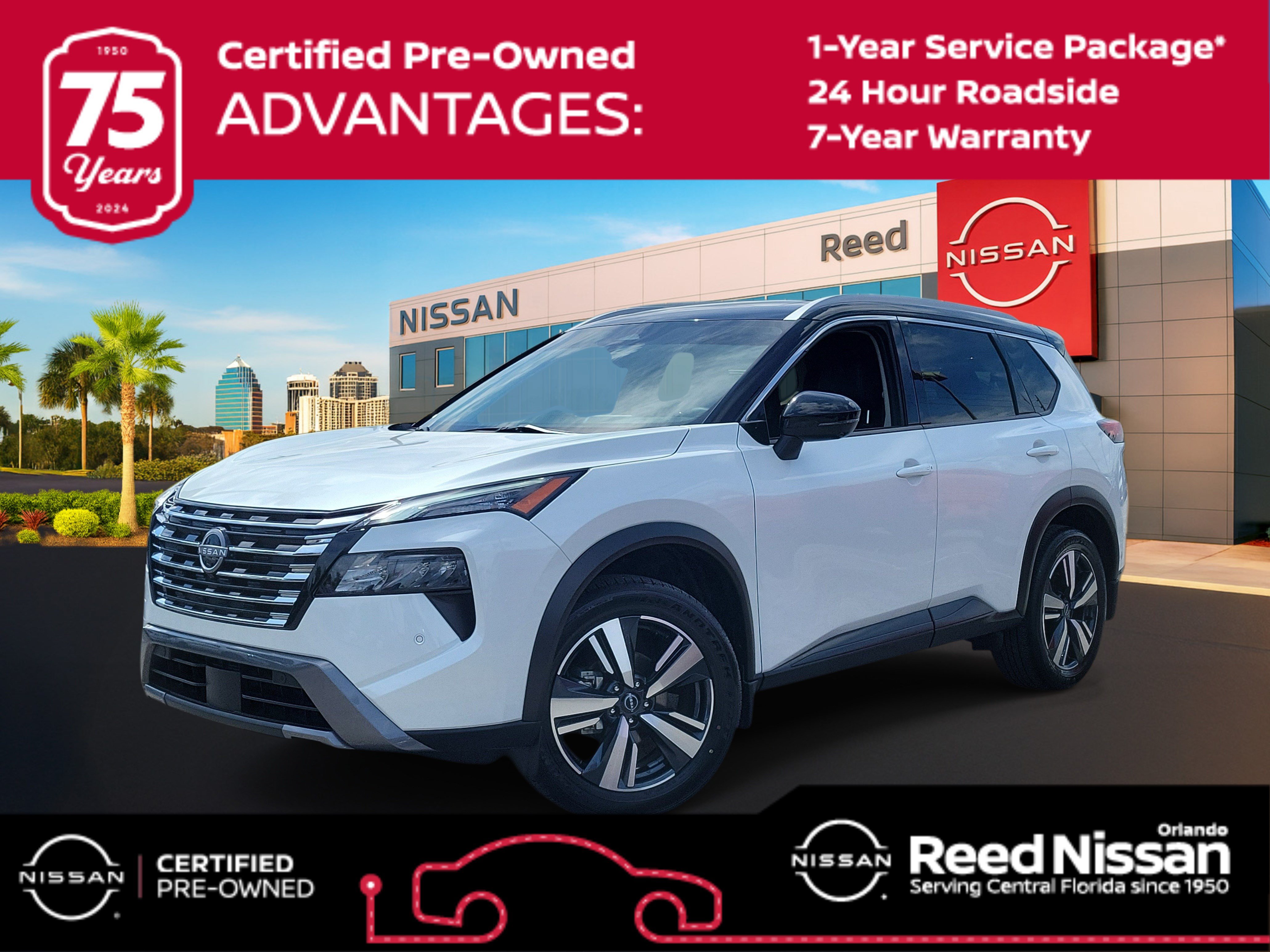 Certified 2024 Nissan Rogue SL w/ SL Premium Package FWD image 1