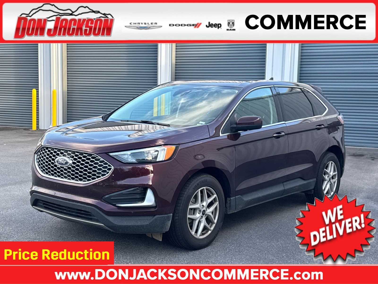 Used 2024 Ford Edge SEL AWD/4WD image 1