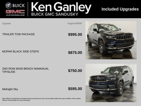 Used 2025 Jeep Grand Cherokee L Limited w/ Trailer Tow Package AWD/4WD image 5