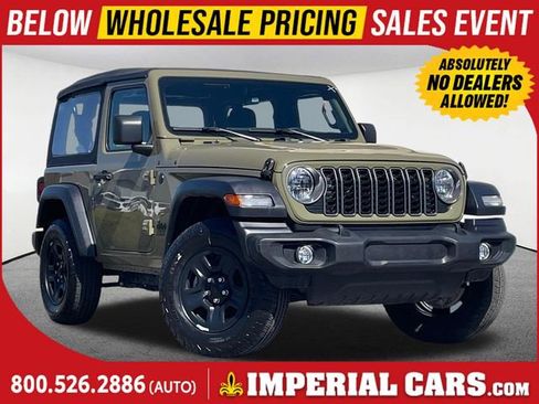 Used 2025 Jeep Wrangler Sport image 1