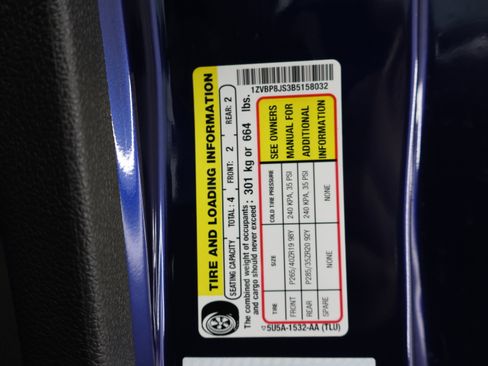 Used 2011 Ford Mustang Shelby GT500 w/ SVT Performance Pkg image 58