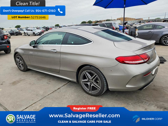 Used 2019 Mercedes-Benz C 300 4MATIC Coupe w/ AMG Line image 3