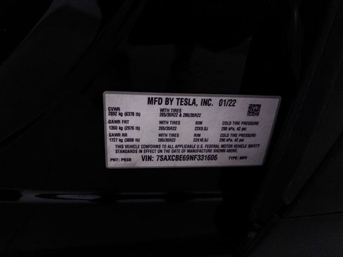 Used 2022 Tesla Model X Plaid AWD/4WD image 40