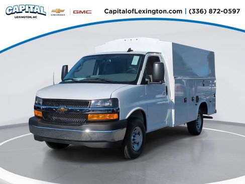 New 2025 Chevrolet Express 3500 w/ Power Convenience Package RWD image 1