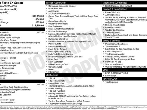 Used 2015 Kia Forte LX image 33