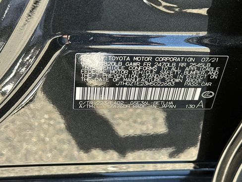 Certified 2021 Lexus IS 350 F Sport AWD/4WD image 34
