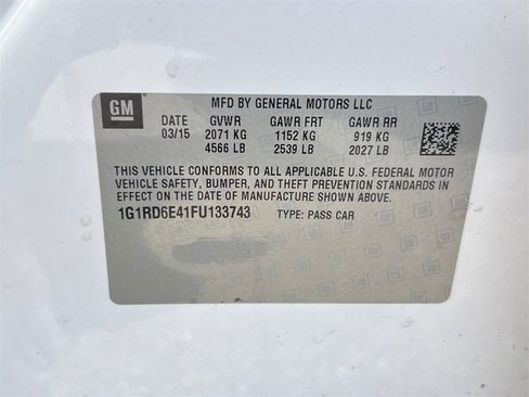 Used 2015 Chevrolet Volt Premium w/ Premium Trim Package image 31