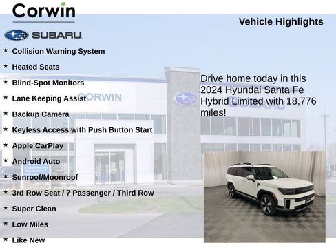 Used 2024 Hyundai Santa Fe Limited image 6